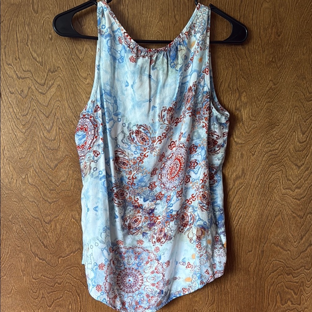 a.n.a Cream Sleeveless Tank Top - Picture 3 of 3
